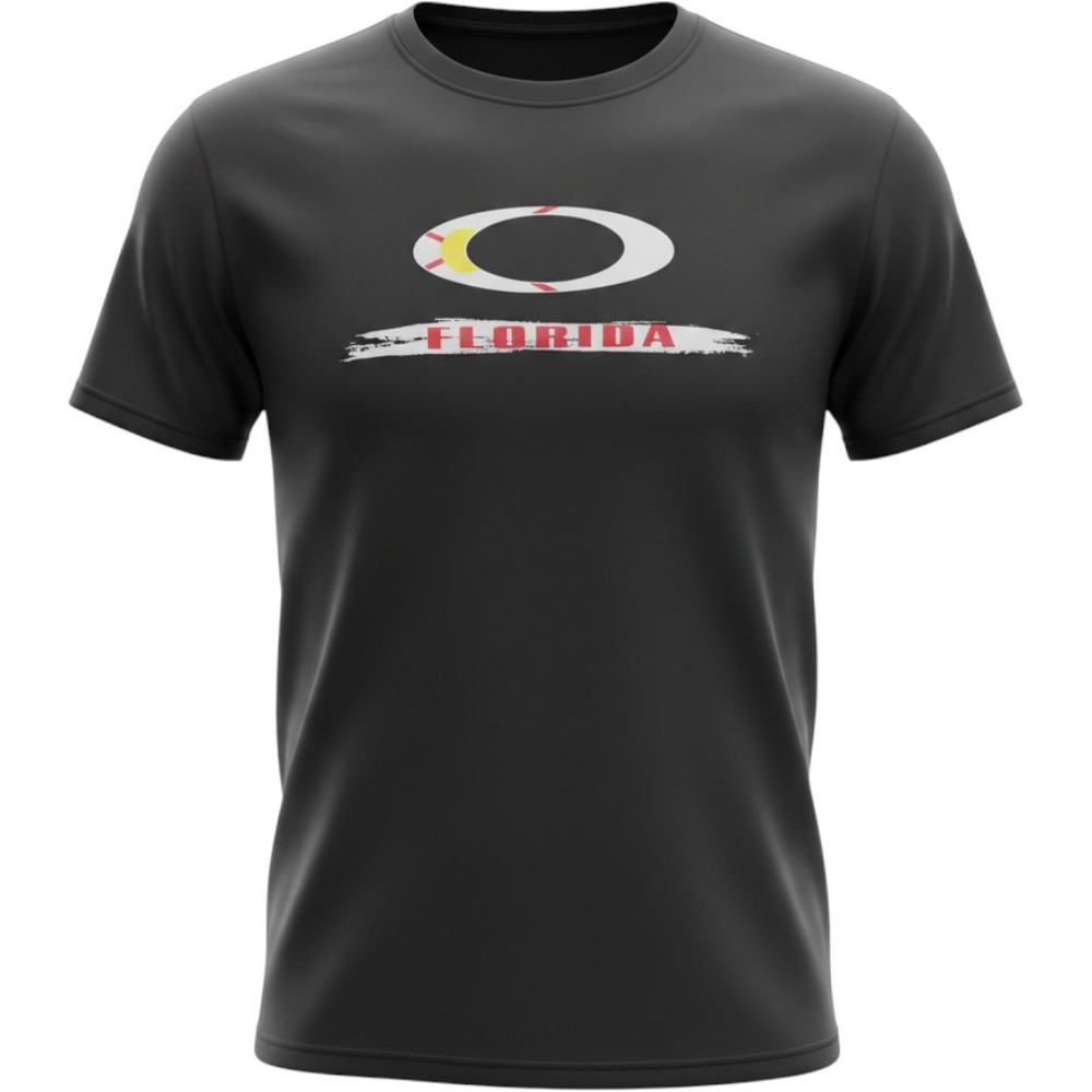 Oakley Florida Graphic Logo T-Shirt Black Size Medium